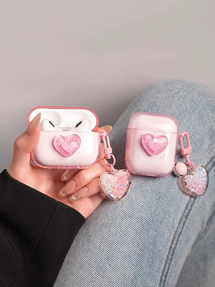 Heart Earphone Case