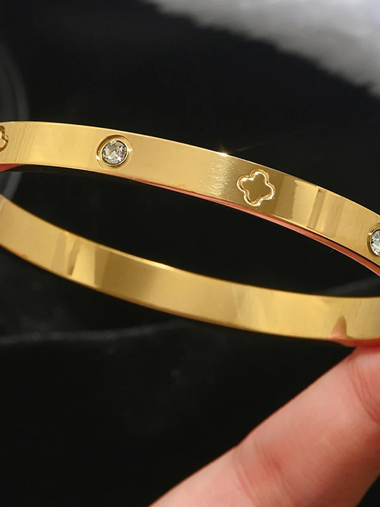 1pc Rhinestone Bangle Bracelets