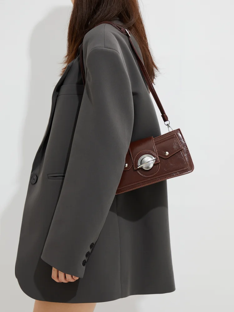 Solid Box Crossbody Bag 298 Solid Box Crossbody Bag