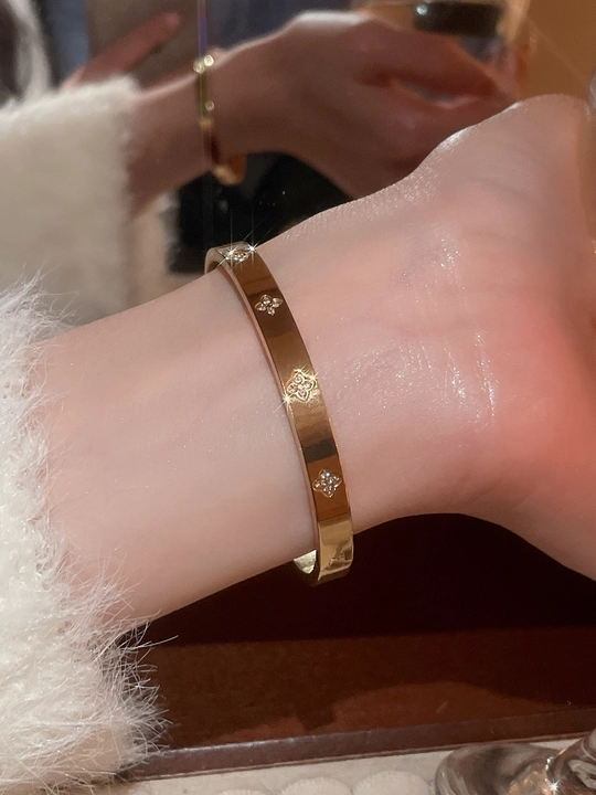 1pc Rhinestone Bangle Bracelets