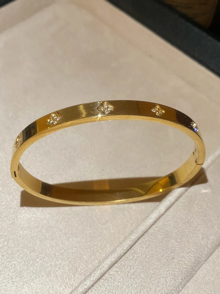 1pc Rhinestone Bangle Bracelets