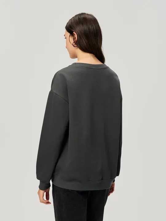 100% Cotton Printed Pullover Sweatshirt