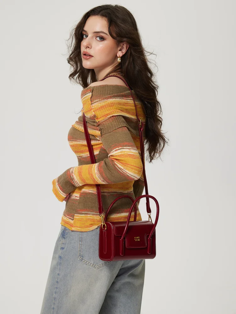 Solid Box Crossbody Bag 274 Solid Box Crossbody Bag