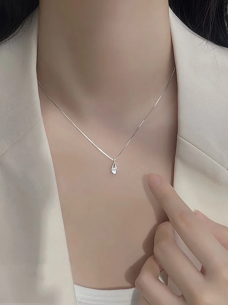 Water Drop Artificial jewellery - Pendant Necklace