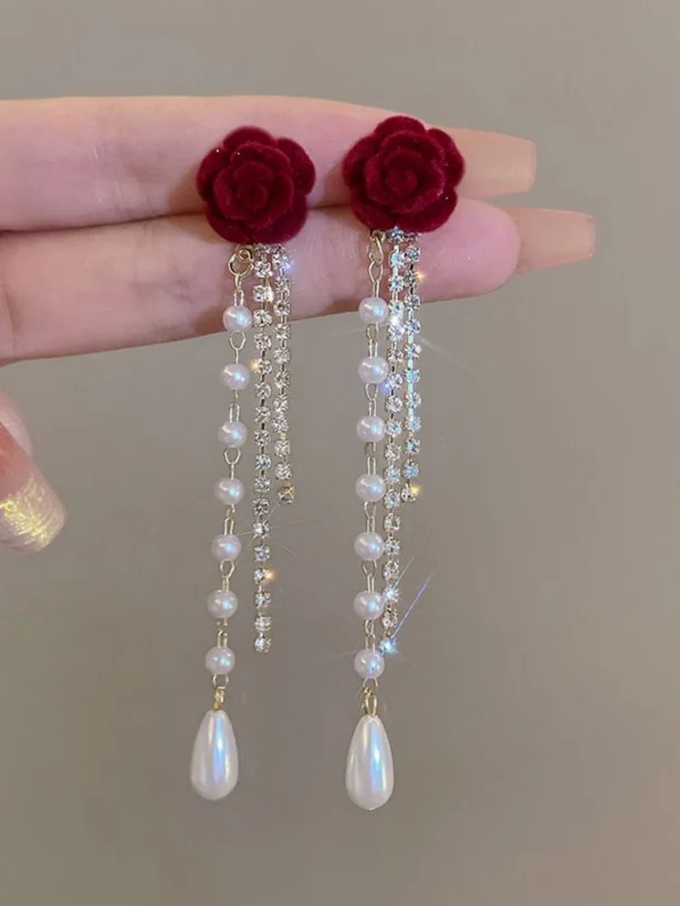 Flowers Line Earrings