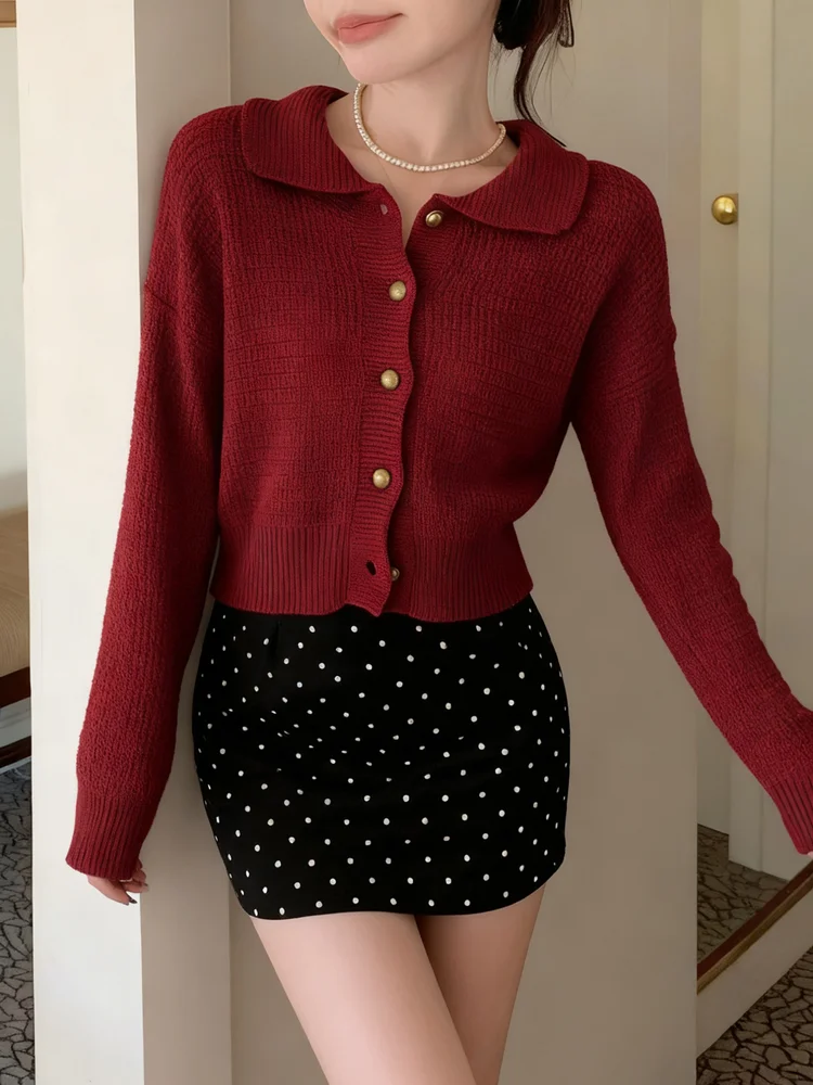 Button Knit Cardigan