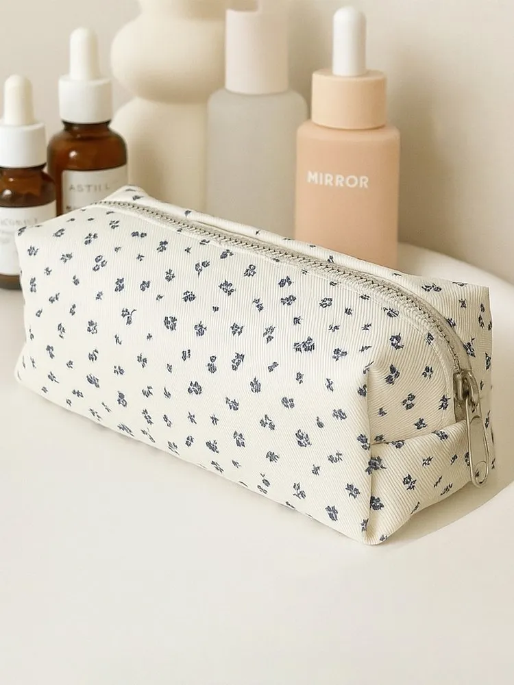 Flowers Makeup Bag