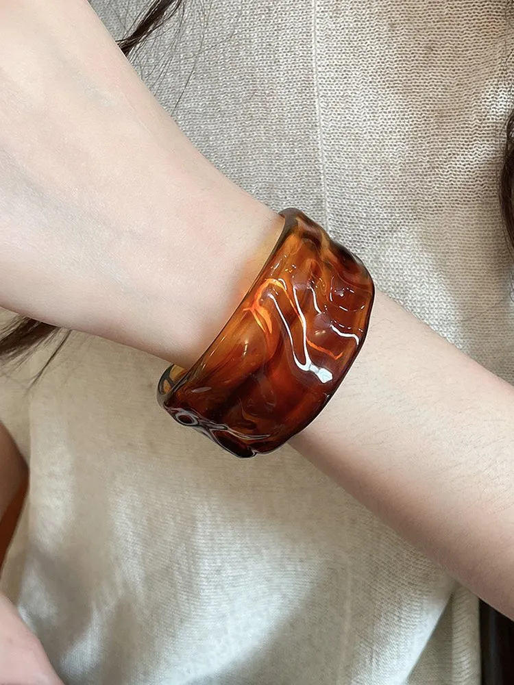 1pc Texture Bangle Bracelets