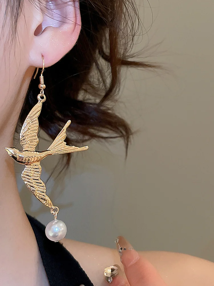 Animal Print Dangle Earrings