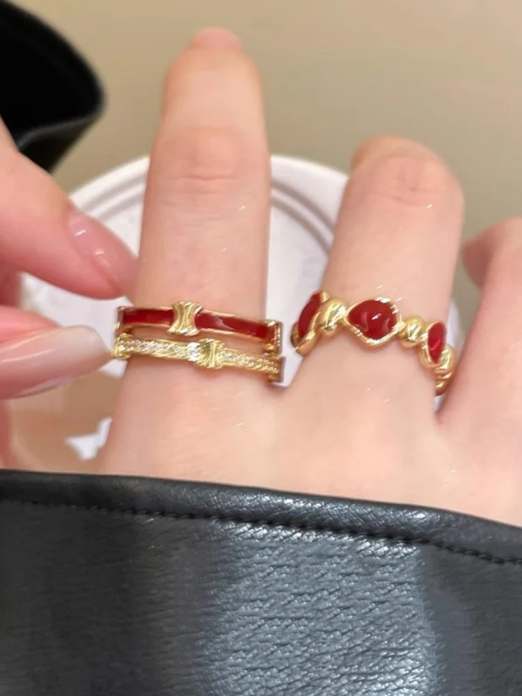 Rhinestone Ring Set 198 Rhinestone Ring Set