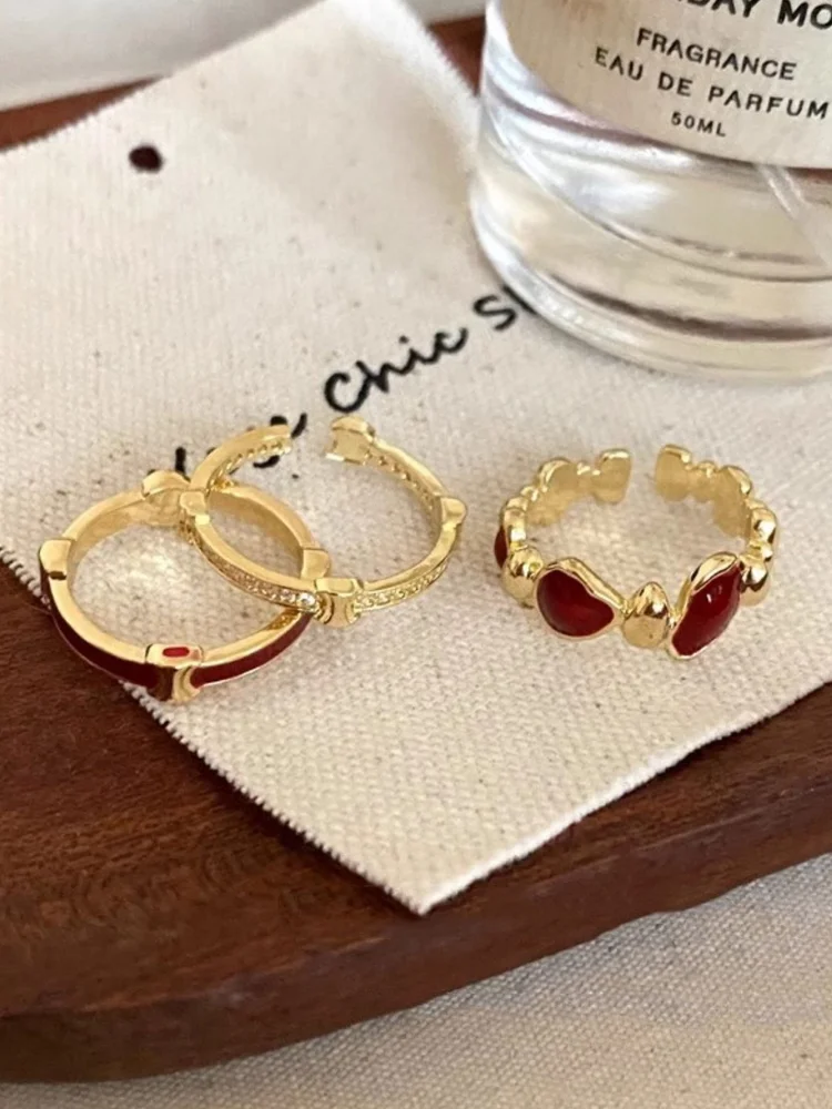 Rhinestone Ring Set 199 Rhinestone Ring Set