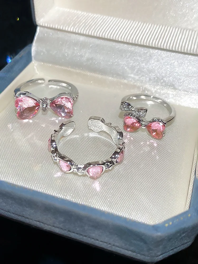 Rhinestone Ring Set 196 Rhinestone Ring Set