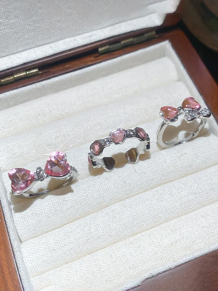 Rhinestone Ring Set 197 Rhinestone Ring Set