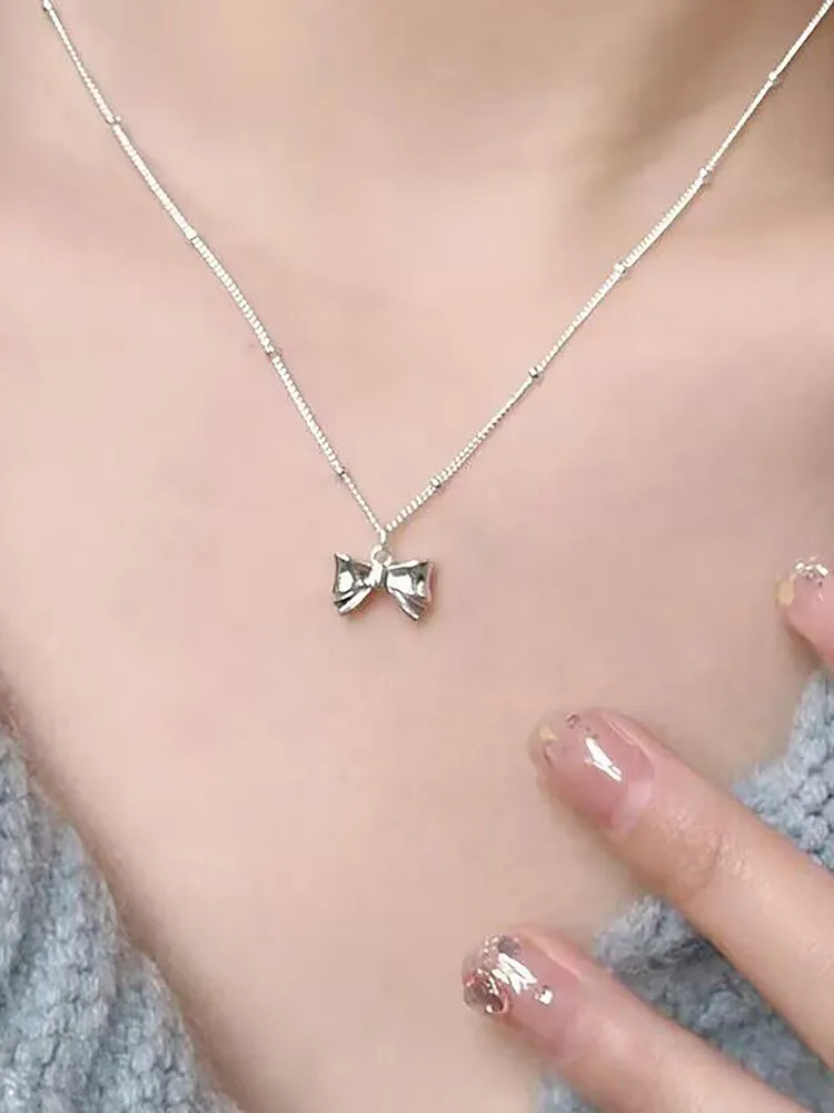 Bow Artificial jewellery - Pendant Necklace