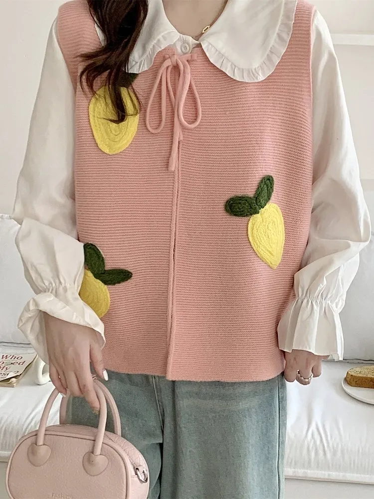 3D Embroidery Knit Cardigan