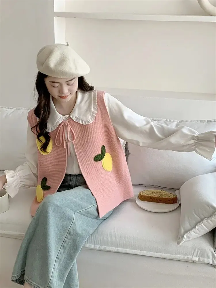 3D Embroidery Knit Cardigan