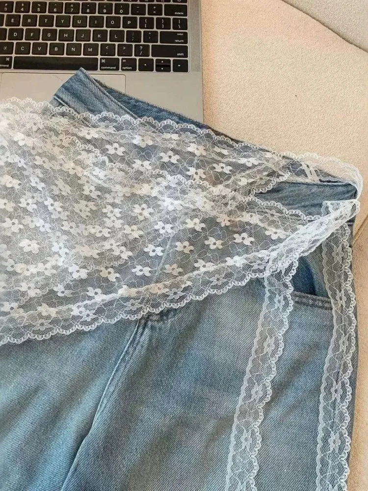 Lace Trim Rope Belt