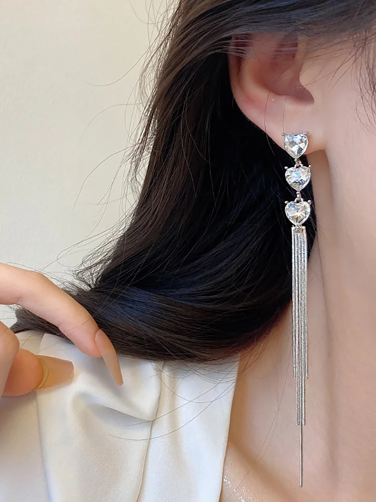 Fringe Line Earrings