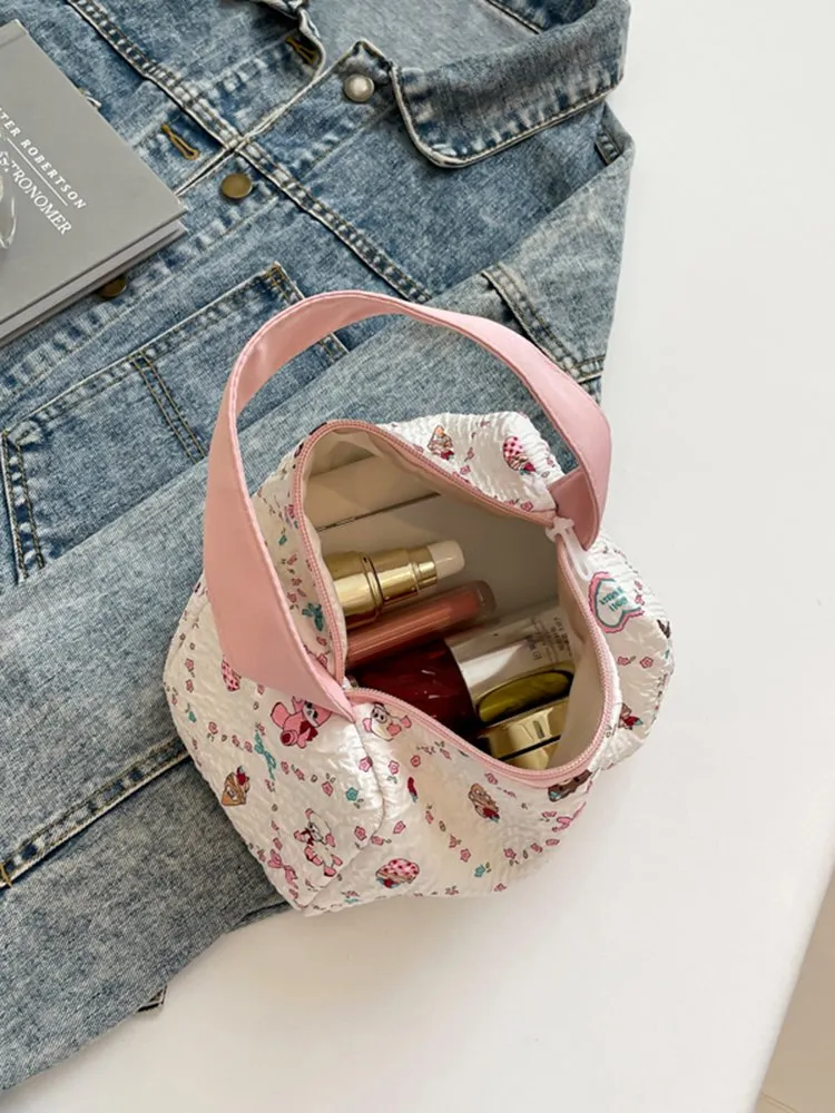 Animal Print Makeup Bag