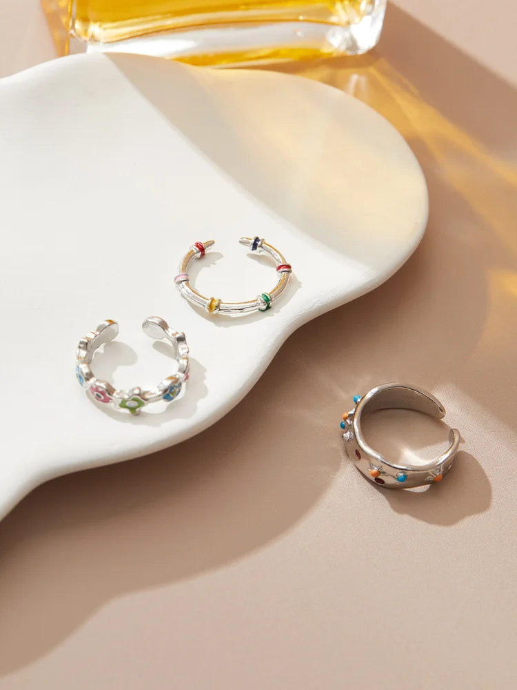 Flowers Ring Set