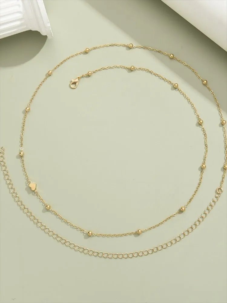 Geometric Imitation/Artificial Jewellery - Waist Chain