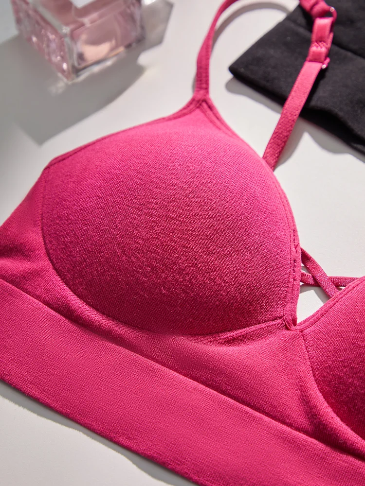 Crossed Freedom Bra