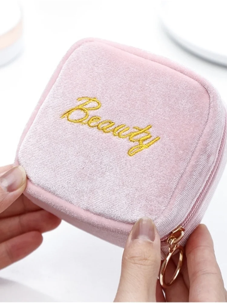 Embroidered Lipstick Bag