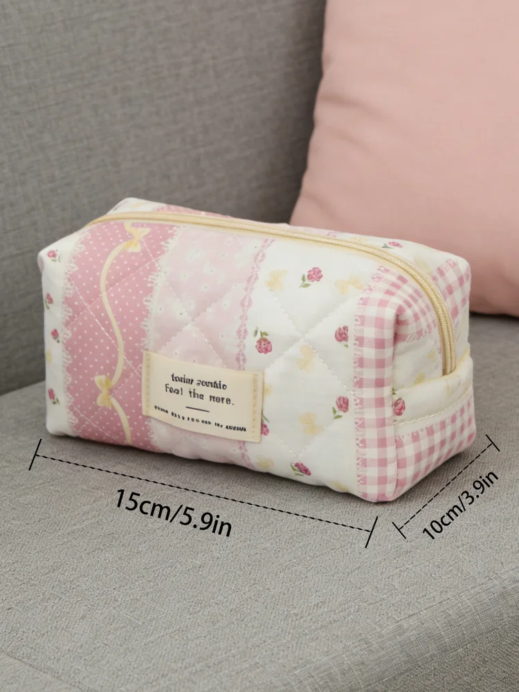 Flowers Makeup Bag