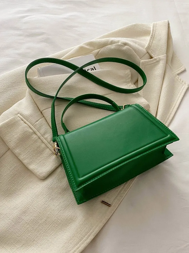 Solid Box Crossbody Bag 208 Solid Box Crossbody Bag