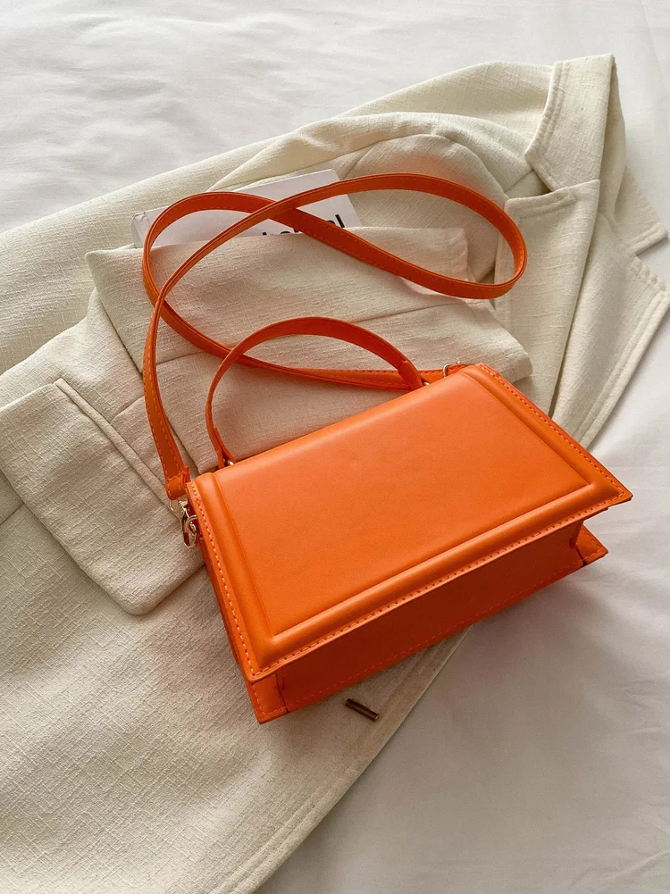 Solid Box Crossbody Bag 212 Solid Box Crossbody Bag