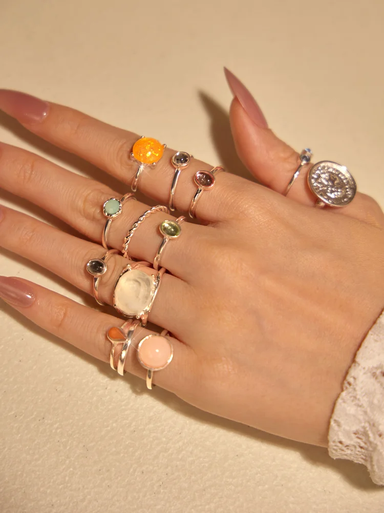 Rhinestone Ring Set 181 Rhinestone Ring Set