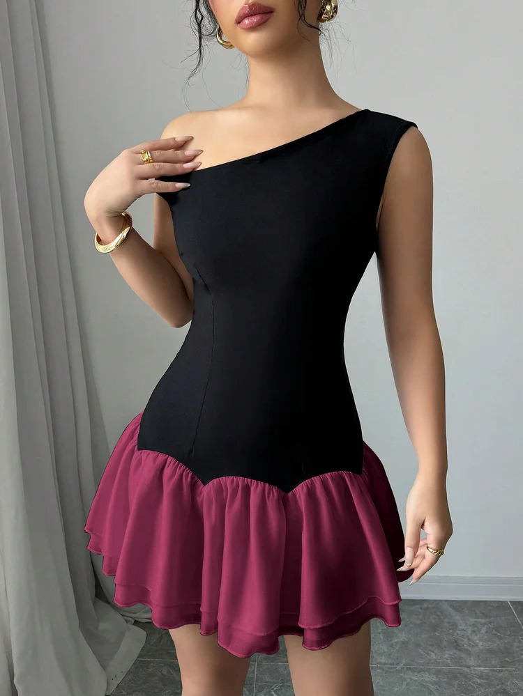 Patchwork A-Line Dress 120 Patchwork A-Line Dress