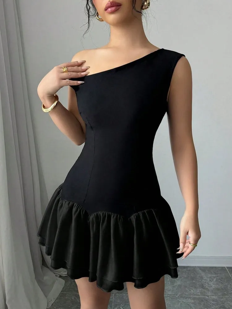 Patchwork A-Line Dress 116 Patchwork A-Line Dress