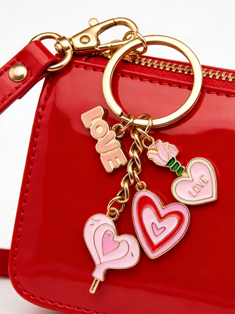 Heart Bag Charm