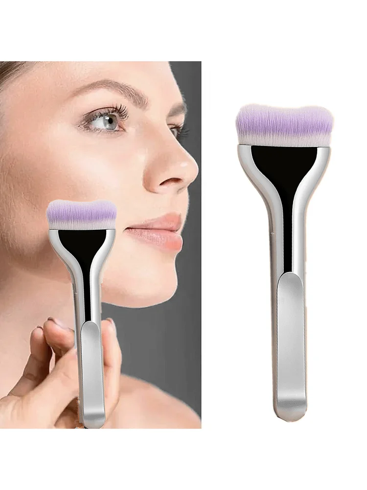 Color Block Flat Foundation Brush