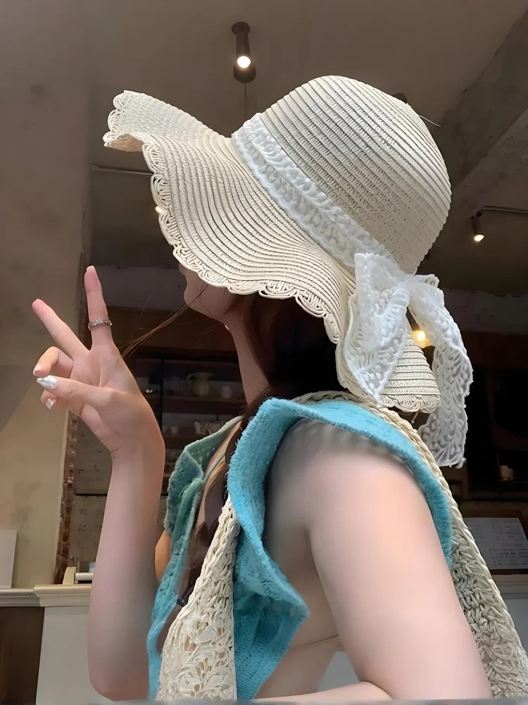 Striped Straw Hat
