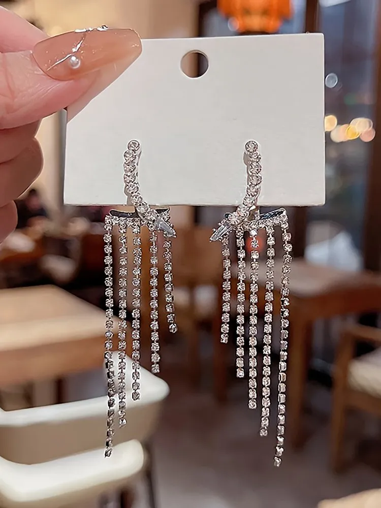 Rhinestone Artificial Jewellery - Dangle