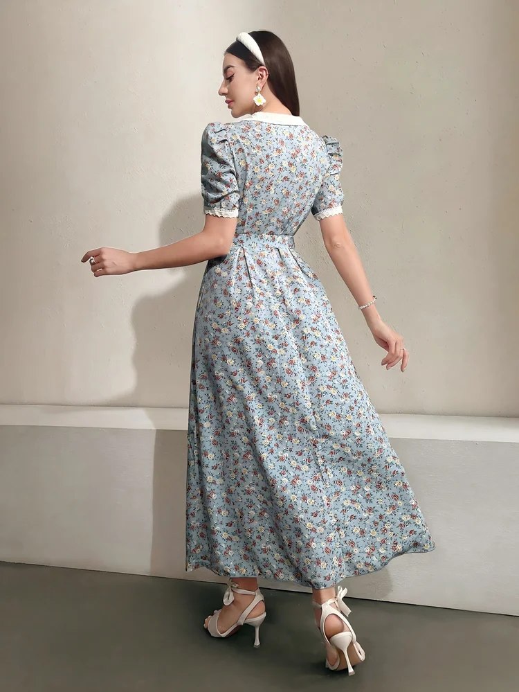 Patchwork A-Line Dress 101 Patchwork A-Line Dress