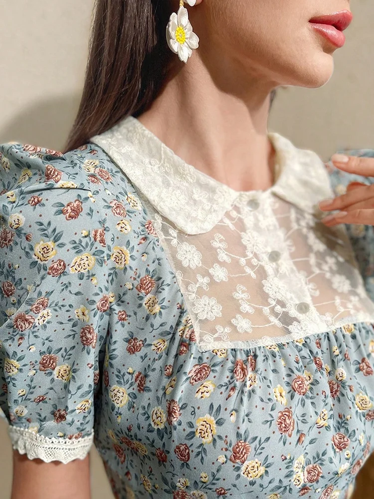 Patchwork A-Line Dress 102 Patchwork A-Line Dress