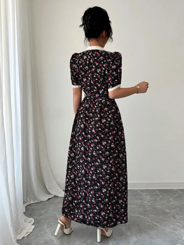 Patchwork A-Line Dress 92 Patchwork A-Line Dress