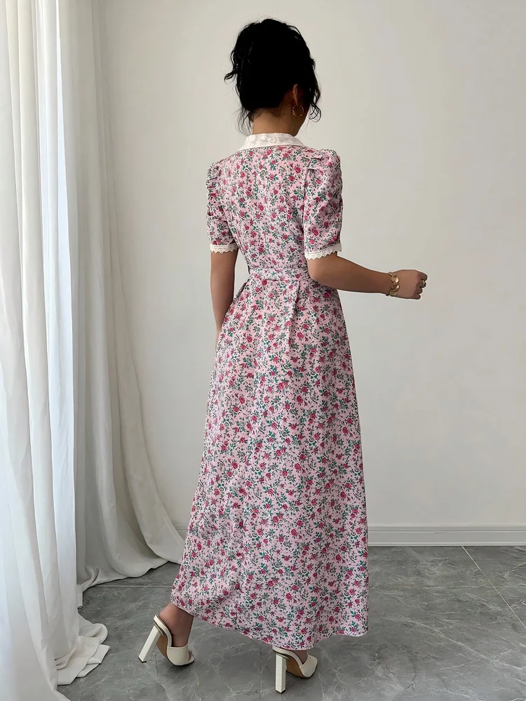 Patchwork A-Line Dress 96 Patchwork A-Line Dress