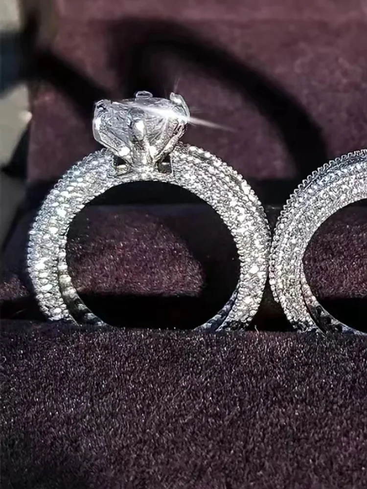 Rhinestone Ring Set 173 Rhinestone Ring Set