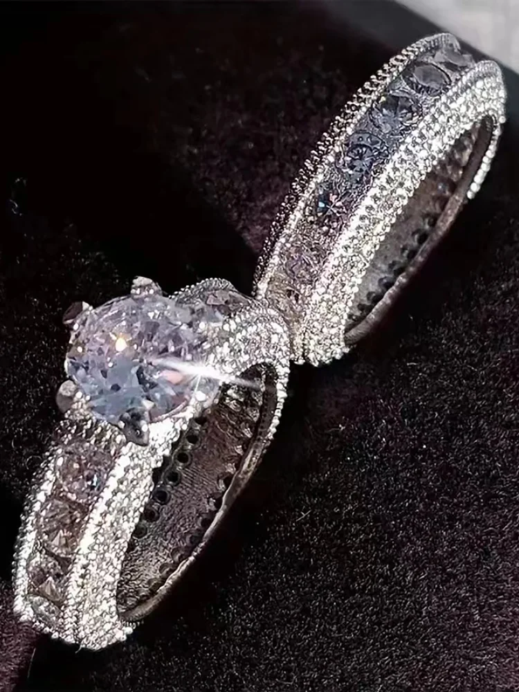 Rhinestone Ring Set 174 Rhinestone Ring Set