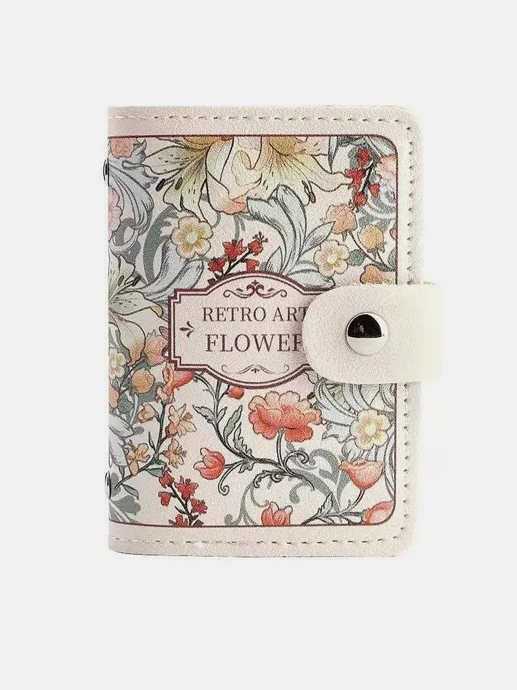 Floral Print Wallet