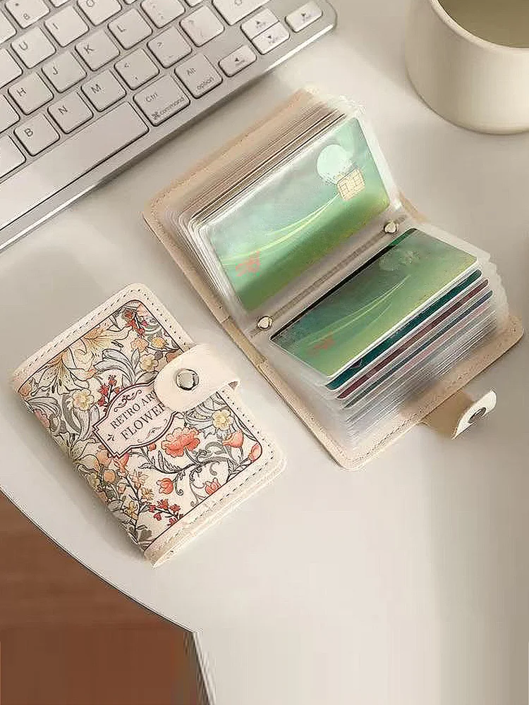 Floral Print Wallet