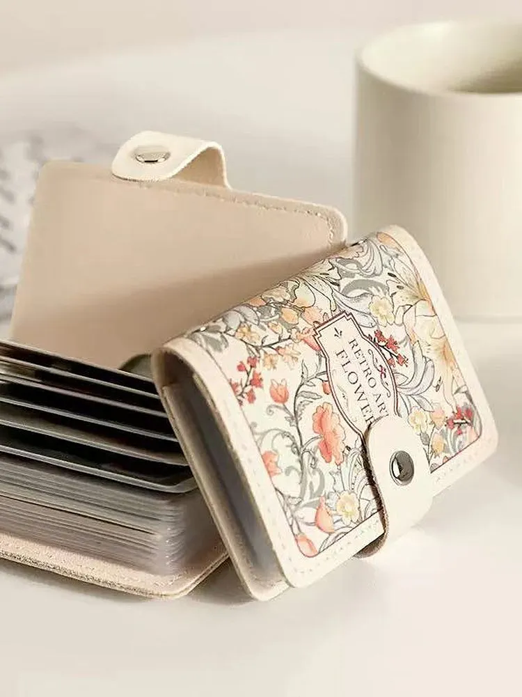 Floral Print Wallet
