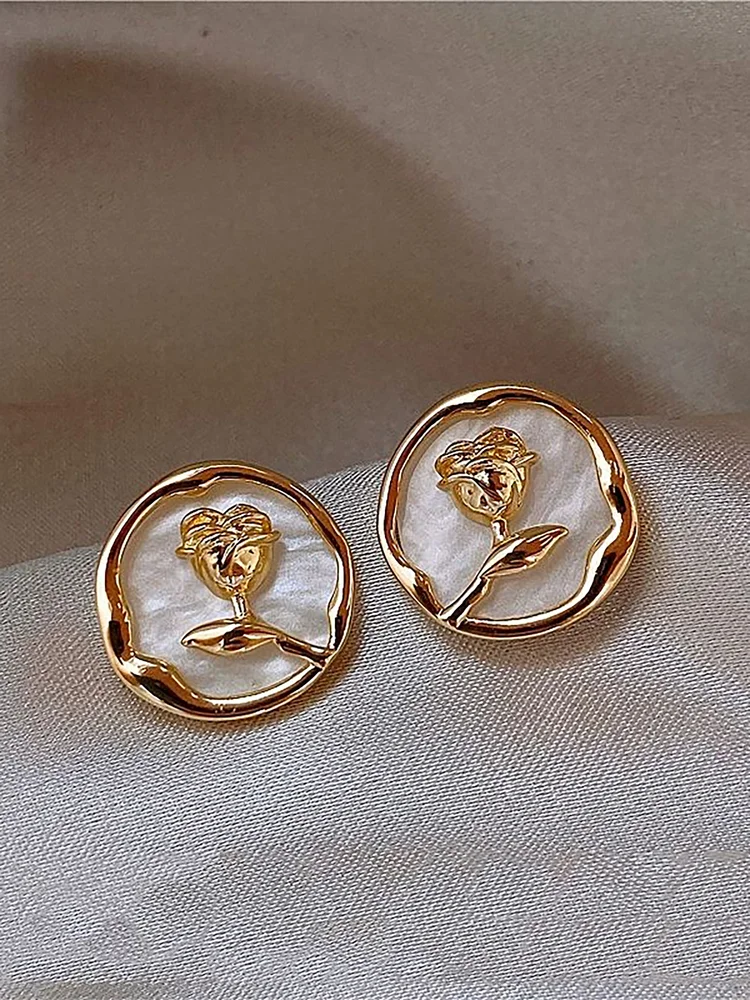 Flowers Artificial Jewellery - Stud