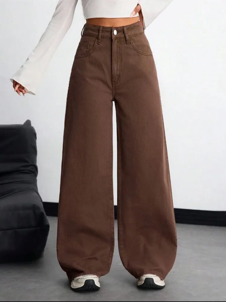 High Waist Wide Leg Jeans