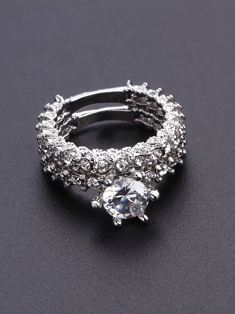 Rhinestone Ring Set 169 Rhinestone Ring Set