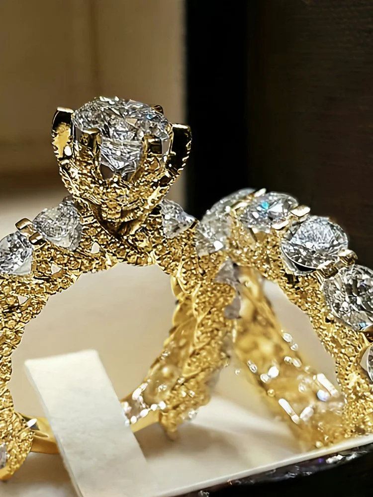 Rhinestone Ring Set 172 Rhinestone Ring Set